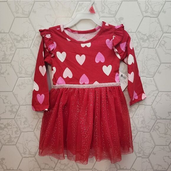 NWT Baby Girl Valentine's Day Tutu Dress - Picture 6 of 7